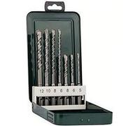Bosch Jeu de forets pour marteau-perforateur SDS-Plus 2609255543 – 7 pièces Ø 5–12 mm