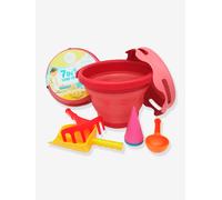 Set de 7 jeux de plage rouge TU