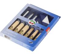 Set de 7 pièces en carton KIRSCHEN (cerises)