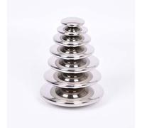 Set de 7 sphères réfléchissantes et sensorielles argent argent TU