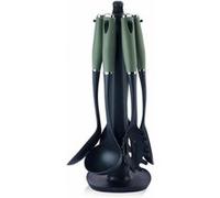 Set de 7 Ustensiles de Cuisine Lake Geneva Collection Vert Swiss Haus SH-KU7G