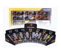 BBURAGO 1/43 - MCLAREN 7 CAR SET - MCL36 X2 - MCL60 - MCL38 (D. RICCIARDO - L. N