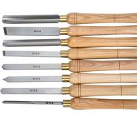 Set de 8 couteaux à tourner Holzstar