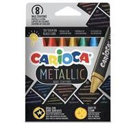 Set De 8 Crayons Métallique Maxi - Carioca