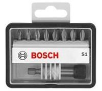 BOSCH Coffret de 8+1 embouts de vissage Robust Line S T, version Extra Hard 2607002562