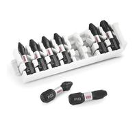 Set de 8 embouts de visseuse à choc assortis à queue hexagonale Bosch