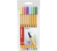 Set de 8 feutres Stabilo Point 88 Coloris pastel G