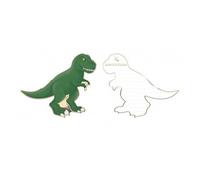 Set De 8 Invitations Dino