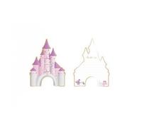 PartyPro Set de 8 invitations Princesse