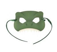 Set de 8 masques Dino avec ruban Vert Multicolore G