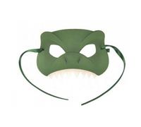 Set De 8 Masques Dino Avec Ruban Vert