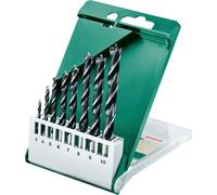 Set de 8 mèches à bois hélicoïdales Bosch 2609255215