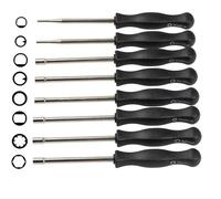 Set de 8 Outils de Réglage de Carburateur/ Tournevis de Réglage Embout Pac Man / Single D / Double D / Hexagone / 21-Dents Splinde