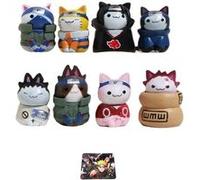 Set de 8 pièces Figurines Naruto kakashi Uzumaki naruto Haruno Sakura 3cm avec tapis de souris Naruto G