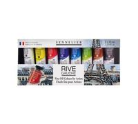 Set De 8 Tubes Peinture À L'huile Rive Gauche 40ml Sennelier