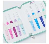 KnitPro Coffret de crochets Waves – 9 crochets 2–6 mm, poignées ergonomiques souples
