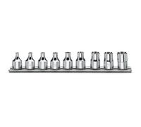 Set de 9 pcs ouille Torx branchement femelle 3/8 Beta 910FTX /SB9
