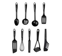 Set de 9 ustensiles de cuisine - Tefal - Bienvenue - Noir - Accessoires de cuisine