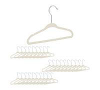 Set de 90 cintres pour enfants beige cintres en velours pour enfants 90 pièces