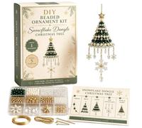 Set de Árbol de Navidad con Cuentas - Kit DIY 3D | Elegante para Fie