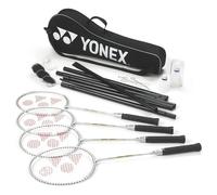 Yonex Set de badminton 4 joueurs Argenté Enfants