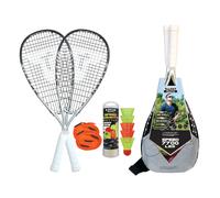 Set de badminton avec un sac à bandoulière Schildkröt Speedbadminton Speed 7700 Led Noir TU