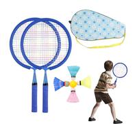 Set De Badminton Junior, Raquettes De Tennis pour enfantts, Raquettes De Badminton D'extérieur avec Sac | Raquette Confortable pour Activités Et Jeux Amusants Entre Adolescents Et Amis