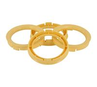 Set de Bagues de Centrage TPI - 67.1->54.1mm - Jaune