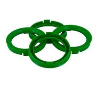 Set de Bagues de Centrage TPI - 70.4->57.1mm - Vert