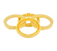Set de Bagues de Centrage TPI - 70.4->58.1mm - Lemon Jaune