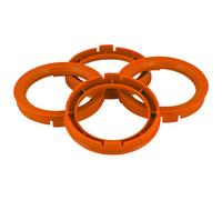 Set de Bagues de Centrage TPI - 70.4->67.1mm - Orange