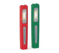 Set de baladeuses à batterie LED UNIPEN 3,7 V 750 mAh Li-Ion 1,5 W 75/150 lm rouge+vert