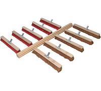 Set de balais 5 coco/Elaston longueur 600 mm avec 10 manches longueur 1400 mm 1 pièces