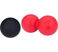 Set de balles de massage Avento rose et noir