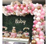 Set de ballons de baudruche 120 pièces, Set de guirlande de ballons avec chaîne de ballons