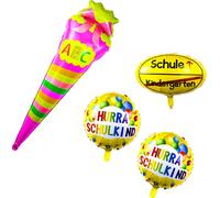 Set de ballons pour fille 4 pièces or