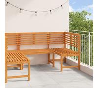 Set De Banc De Jardin 3 Pièces En Bois Massif D'acacia Vidaxl