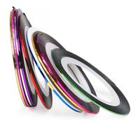 Set de Bandes Adhésives pour Ongles Autocollantes Pp, 1 Lot