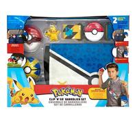 Set De Bandolière Pokémon JASPKW0028 avec figurine 5 cm, 2 porte-Poké Ball Clip 'N' Go, ceinture et bandoulière - Coloris unique