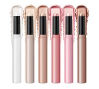 Set de bâton de surligneur pour le visage - 6 pièces de baguettes de maquillage de contournement imperméables à longue durée, lueur multi- pour les astuces éclairantes, nez, yeux, idéal pour les