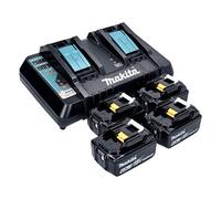 Makita 199485-6 batterie et chargeur d’outil électroportatif Ensemble de batterie et de chargeur