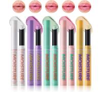 Set De Baume À Lèvres En Gelée De Couleur Changeante,Rouge À Lèvres Ph Balm Stain,Baume À Lèvres Nourrissant 5 Pièces,Rouge À Lèvres Longue Durée,Imperméable Et Non Gras Pour Les Femmes