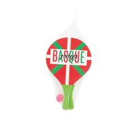 Set de beach ball WDK 8 mm Basque 2 raquettes et balle Noir