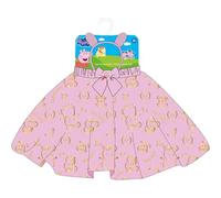 Set de beauté accessoires fantaisie Peppa Pig | Jupe rose avec serre-tête oreilles et chignon | Costume amusant pour filles au design officiel Peppa Pig