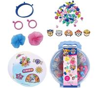 Set de beauté boîte à bijoux Paw Patrol | Bijoux créatifs avec plus de 100 pièces pour filles | Créez des colliers, des bagues et des bracelets avec les personnages préférés