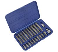Set De Bits Ribe Sealey 22 Pièces 3/8" Et 1/2" Carré Drive SX105