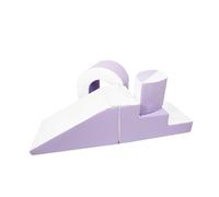 Set de blocs en mousse 4 éléments blanc lilas
