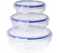 Set de boîtes à lunch Excellent Houseware 024000670 3 pièces