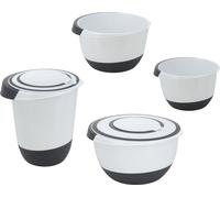 Set de bols à mélanger en plastique (4 pièces)
