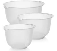 Set de Bols de Cuisine - Excellent Houseware - 1,5/2/2,5L - Antidérapants - Avec Bec Verseur et Mesure